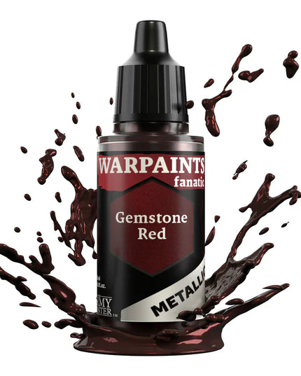 Army Painter - Warpaints Fanatic Metallic - Gemstone Red Reference: WP3198