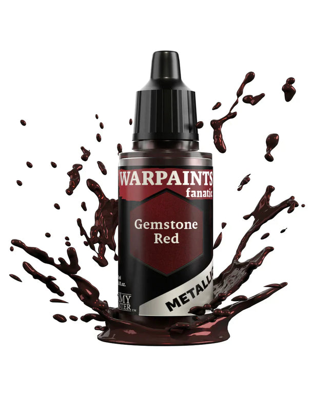 Army Painter - Warpaints Fanatic Metallic - Gemstone Red Reference: WP3198