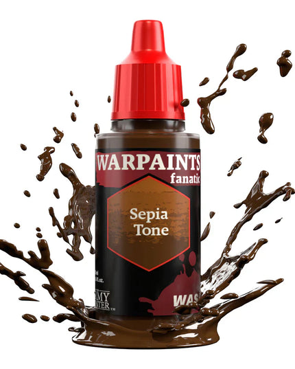 Army Painter - Warpaints Fanatic Wash - Sepia Tone Reference: WP3203