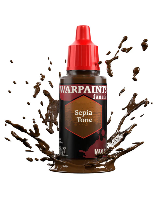 Army Painter - Warpaints Fanatic Wash - Sepia Tone Reference: WP3203
