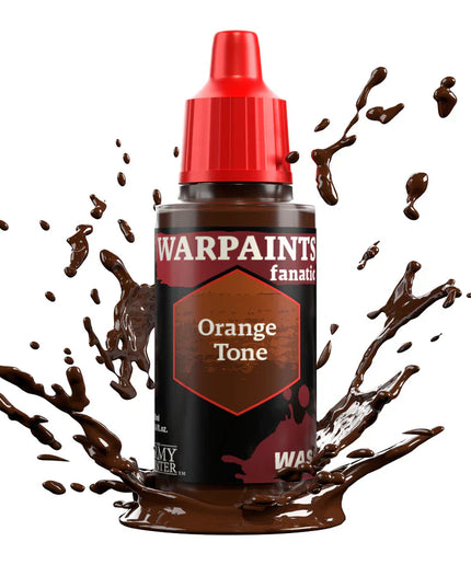 Army Painter - Warpaints Fanatic Wash - Orange Tone Reference: WP3207