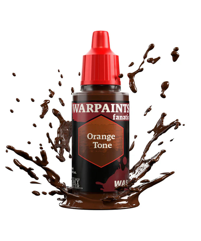 Army Painter - Warpaints Fanatic Wash - Orange Tone Reference: WP3207