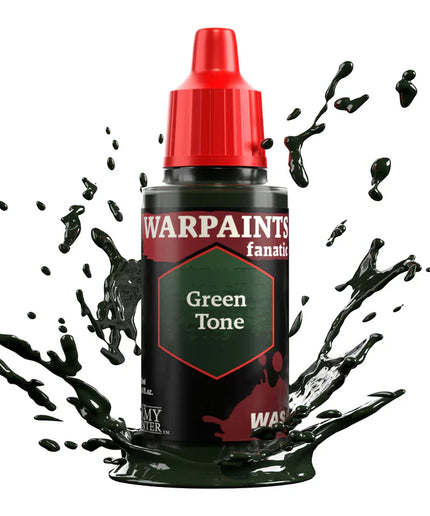 Army Painter - Warpaints Fanatic Wash - Green Tone Reference: WP3208