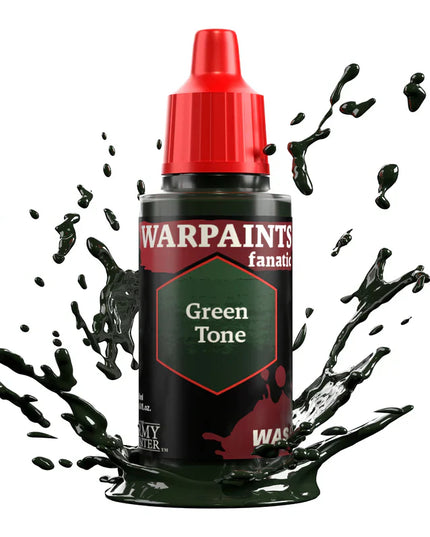 Army Painter - Warpaints Fanatic Wash - Green Tone Reference: WP3208