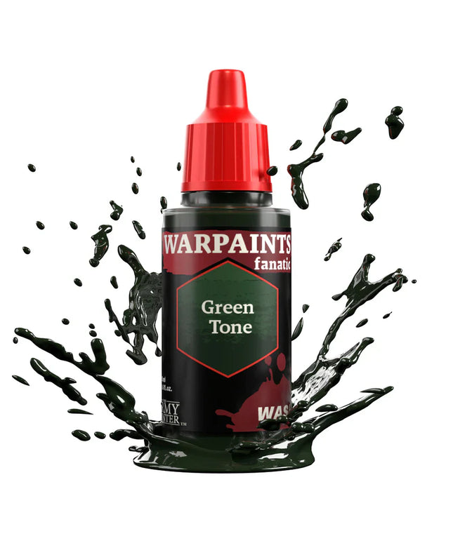 Army Painter - Warpaints Fanatic Wash - Green Tone Reference: WP3208