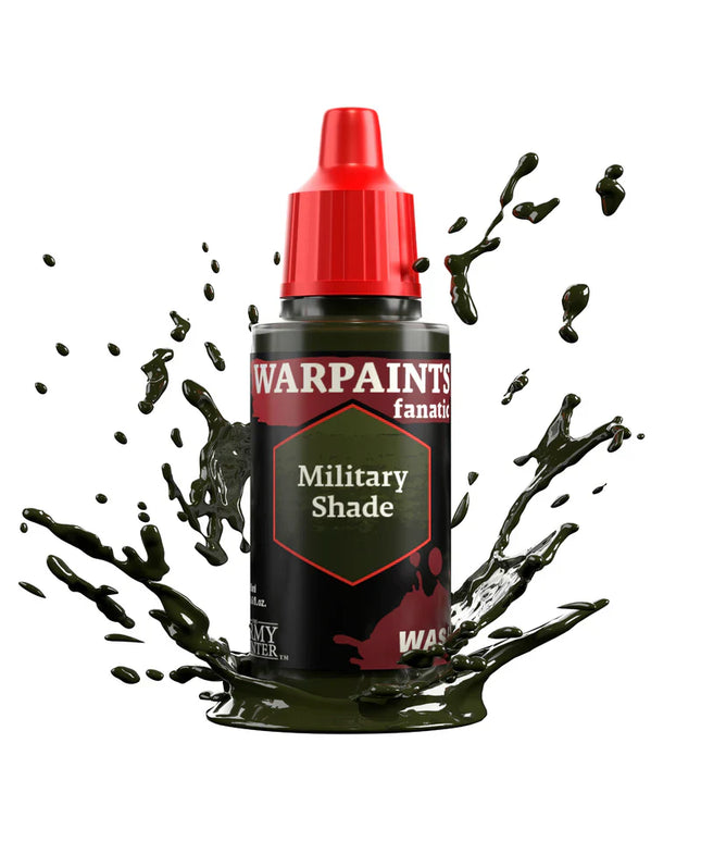 Army Painter - Warpaints Fanatic Wash - Military Shade Reference: WP3209
