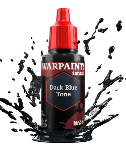 Army Painter - Warpaints Fanatic Wash - Dark Blue Tone Reference: WP3211