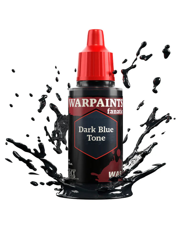 Army Painter - Warpaints Fanatic Wash - Dark Blue Tone Reference: WP3211