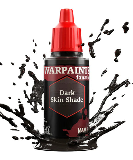 Army Painter - Warpaints Fanatic Wash - Dark Skin Shade Reference: WP3215