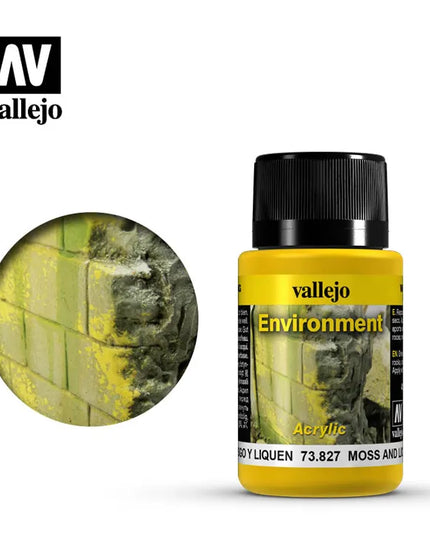 3DPRINT VALLEJO WEATHERING EFFECTS 40ML Moss and Lichen Effect