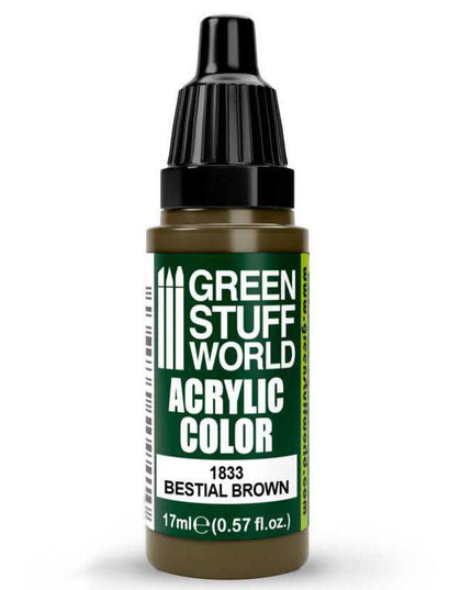 GSW Acrylic Color BESTIAL BROWN