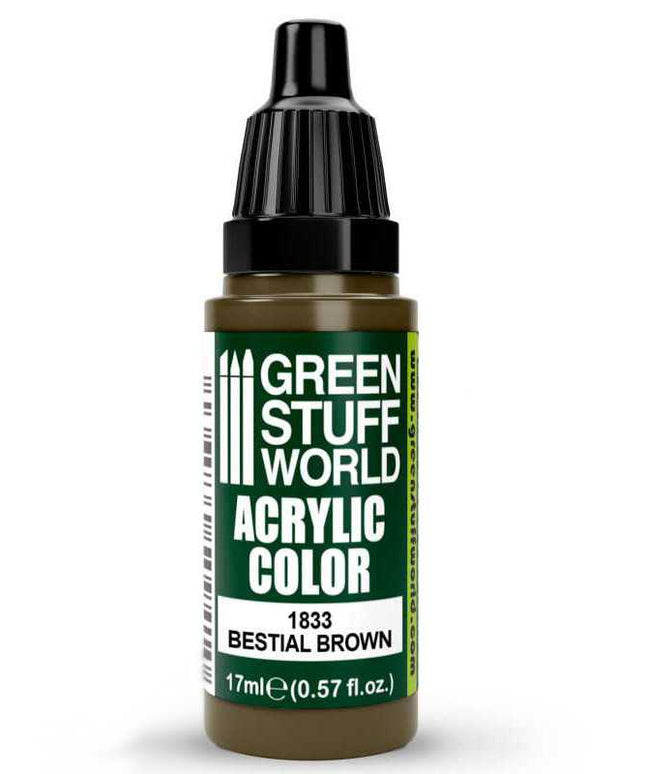 GSW Acrylic Color BESTIAL BROWN