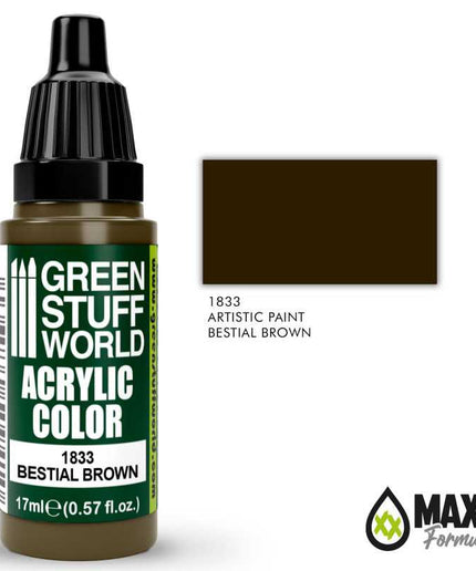 GSW Acrylic Color BESTIAL BROWN