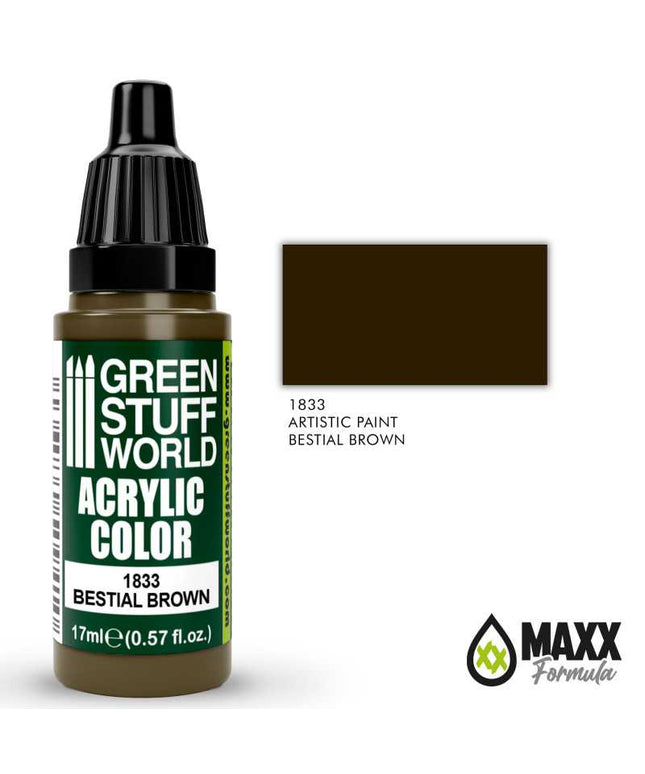 GSW Acrylic Color BESTIAL BROWN