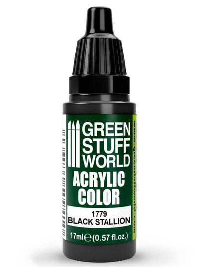 GSW Acrylic Color BLACK STALLION 1779