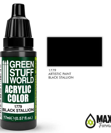 GSW Acrylic Color BLACK STALLION 1779