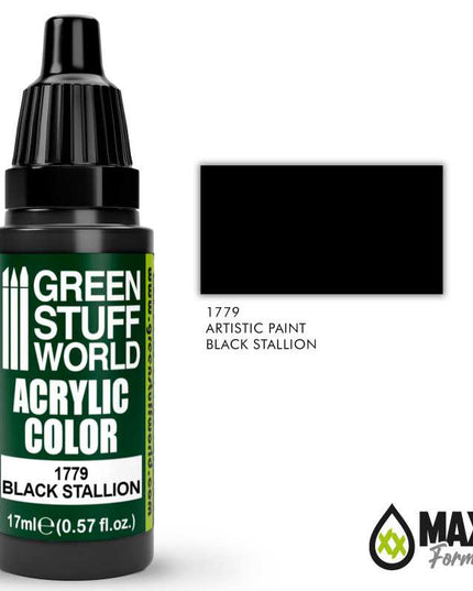 GSW Acrylic Color BLACK STALLION 1779