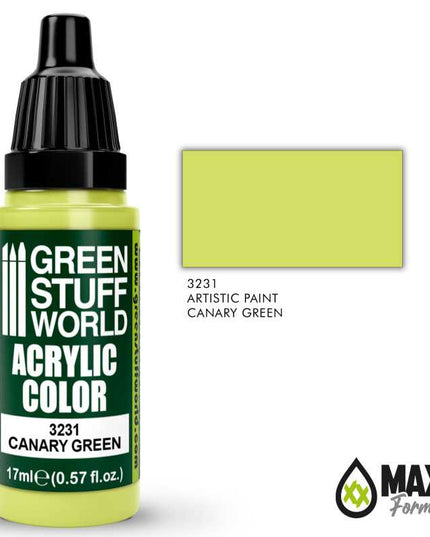 GSW Acrylic Color CANARY GREEN