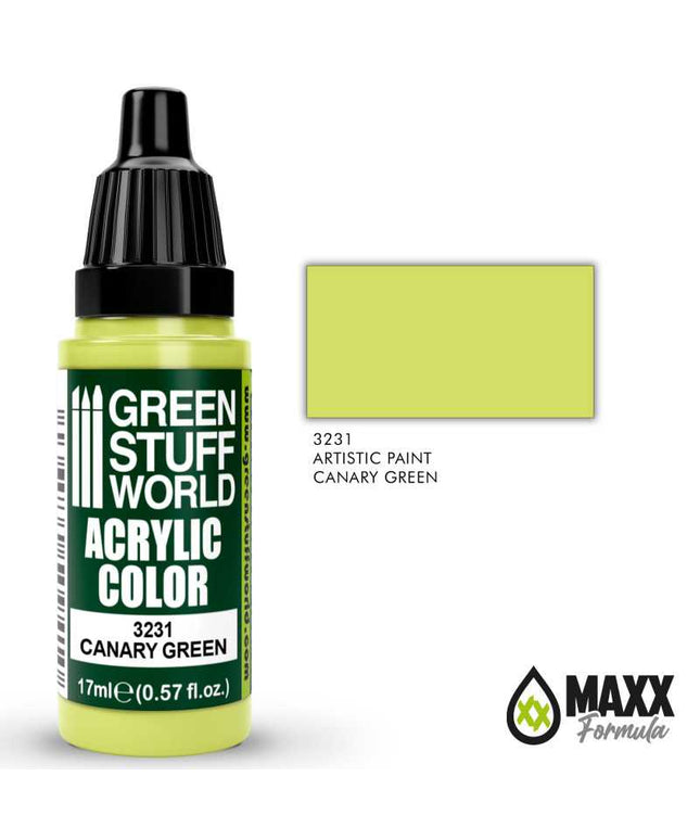GSW Acrylic Color CANARY GREEN