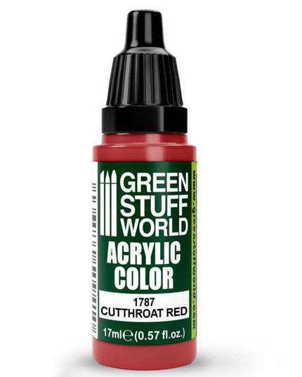 GSW Acrylic Color CUTTHROAT RED