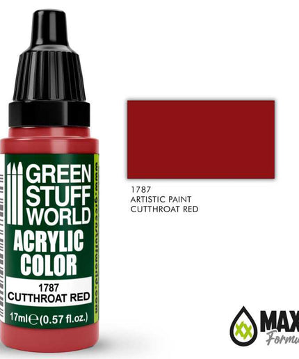 GSW Acrylic Color CUTTHROAT RED