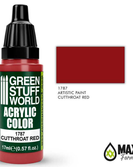 GSW Acrylic Color CUTTHROAT RED