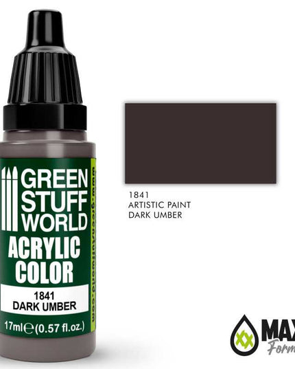 GSW Acrylic Color DARK UMBER