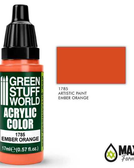 GSW Acrylic Color EMBER ORANGE