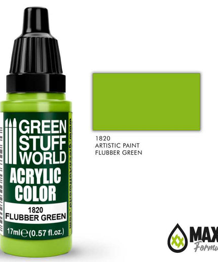 GSW Acrylic Color FLUBBER GREEN