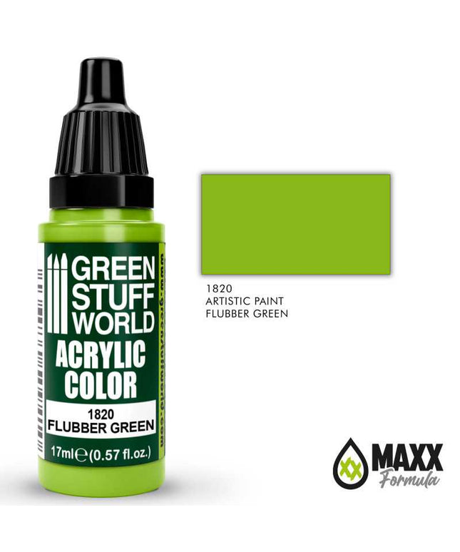 GSW Acrylic Color FLUBBER GREEN