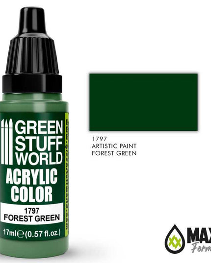 GSW Acrylic Color FOREST GREEN