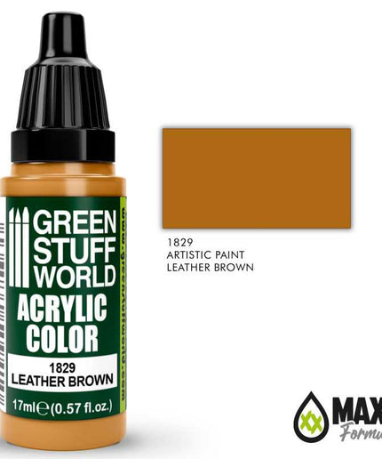 GSW Acrylic Color LEATHER BROWN