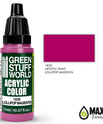 GSW Acrylic Color LOLLIPOP MAGENTA
