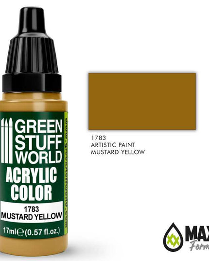 GSW Acrylic Color MUSTARD YELLOW