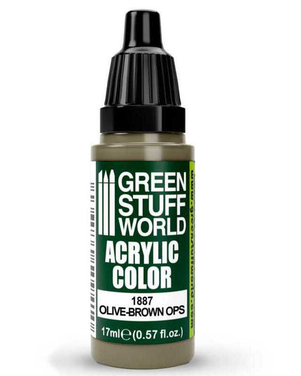 GSW Acrylic Color OLIVE-BROWN OPS