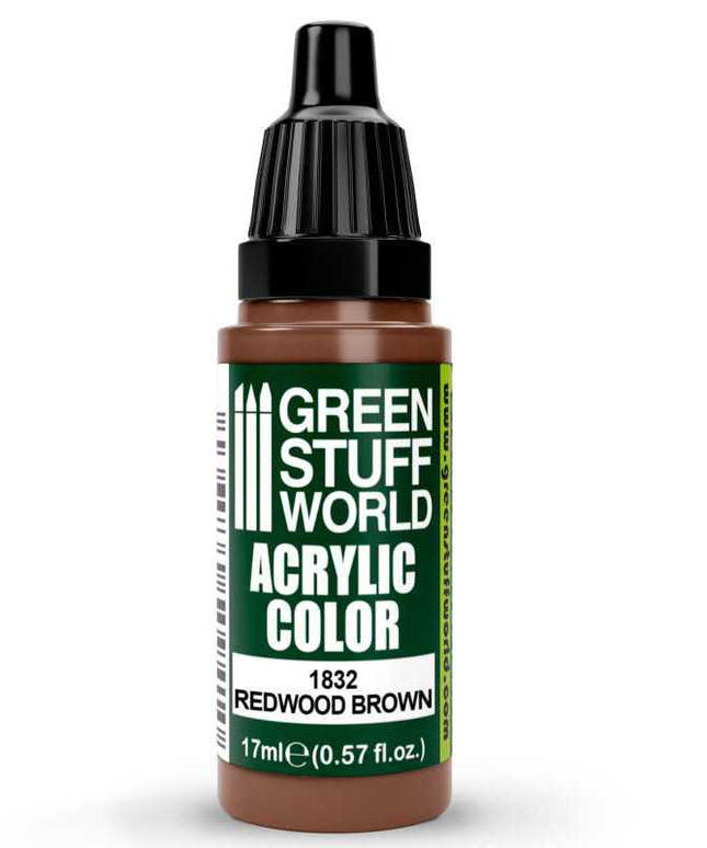 GSW Acrylic Color REDWOOD BROWN