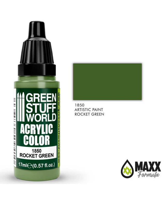 GSW Acrylic Color ROCKET GREEN