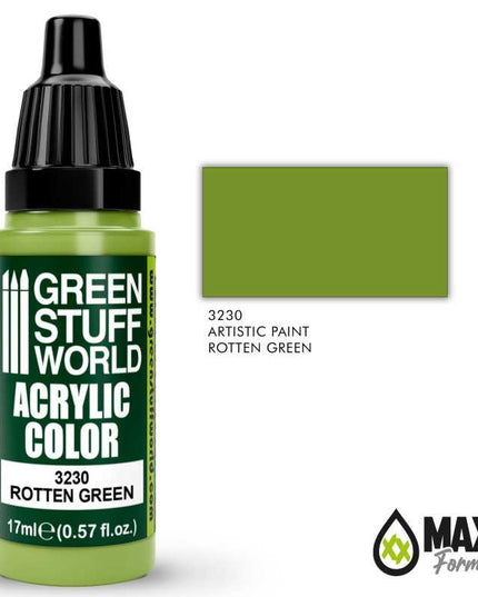 GSW Acrylic Color ROTTEN GREEN