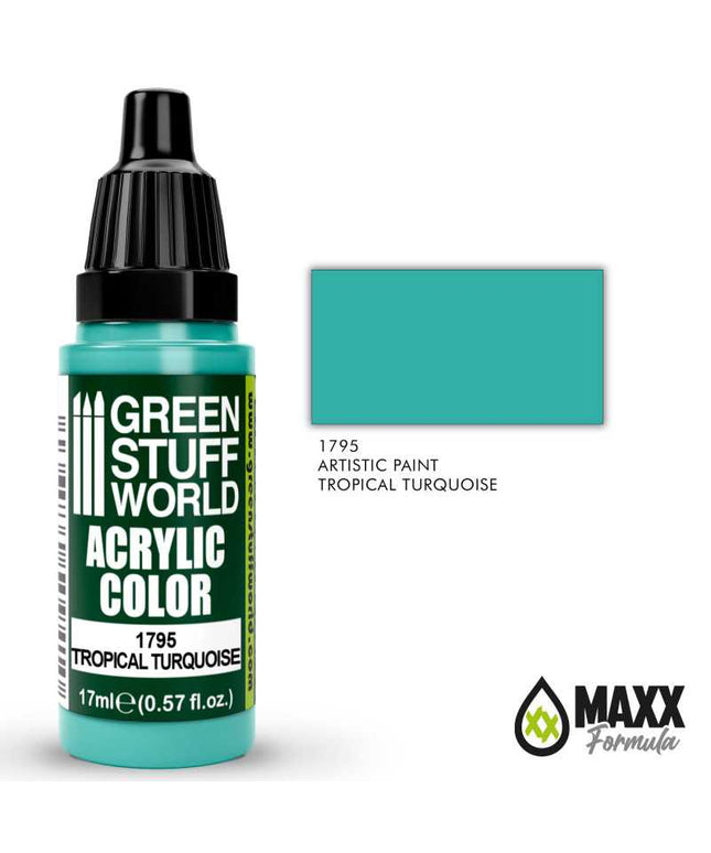 GSW Acrylic Color TROPICAL TURQUOISE