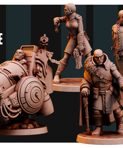 Adepts of the Conclave X4 MINIATURES
