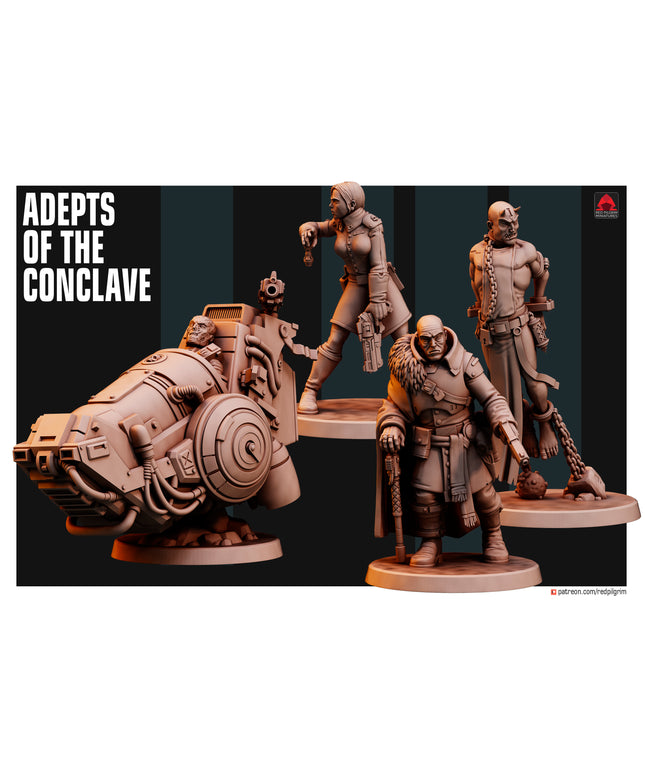 Adepts of the Conclave X4 MINIATURES