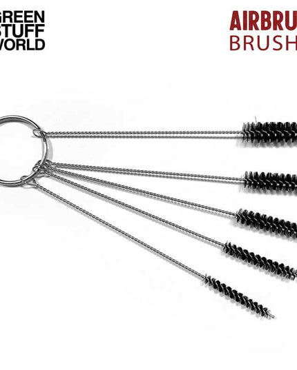 GSW Airbrush Cleaning BRUSHES set