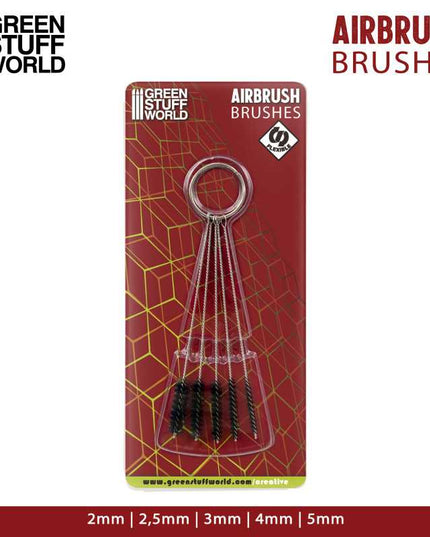 GSW Airbrush Cleaning BRUSHES set