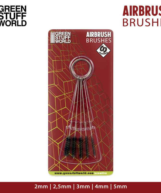 GSW Airbrush Cleaning BRUSHES set
