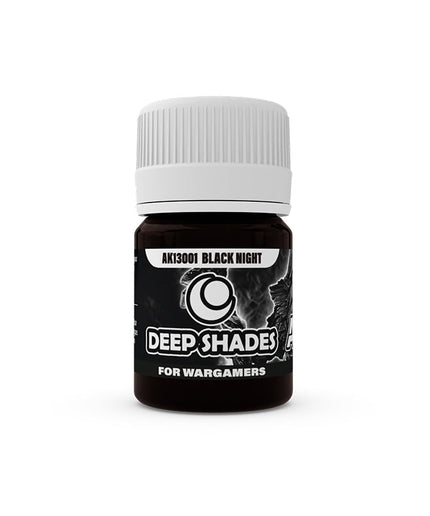 AK ACRYLIC AK13001 BLACK NIGHT - Deep Shade 30ml