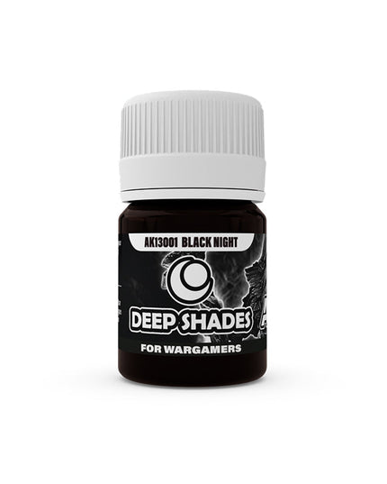 AK ACRYLIC AK13001 BLACK NIGHT - Deep Shade 30ml