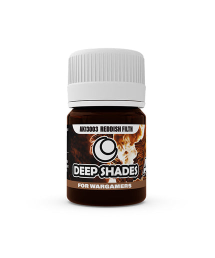 AK ACRYLIC AK13003 REDDISH FILTH - Deep Shade 30ml