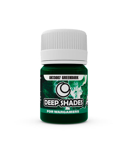 AK ACRYLIC AK13007 GREENDARK - Deep Shade 30ml