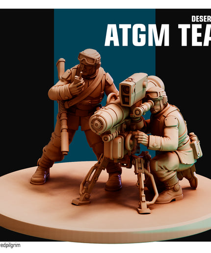 Desert Hawks ATGM Team MINIATURE