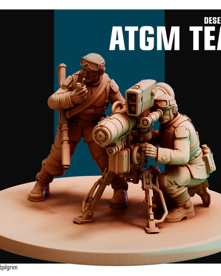 Desert Hawks ATGM Team MINIATURE